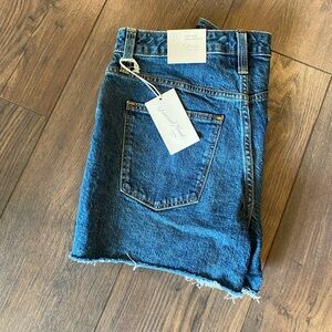 Universal Thread Blue Jean Shorts Raw Hem